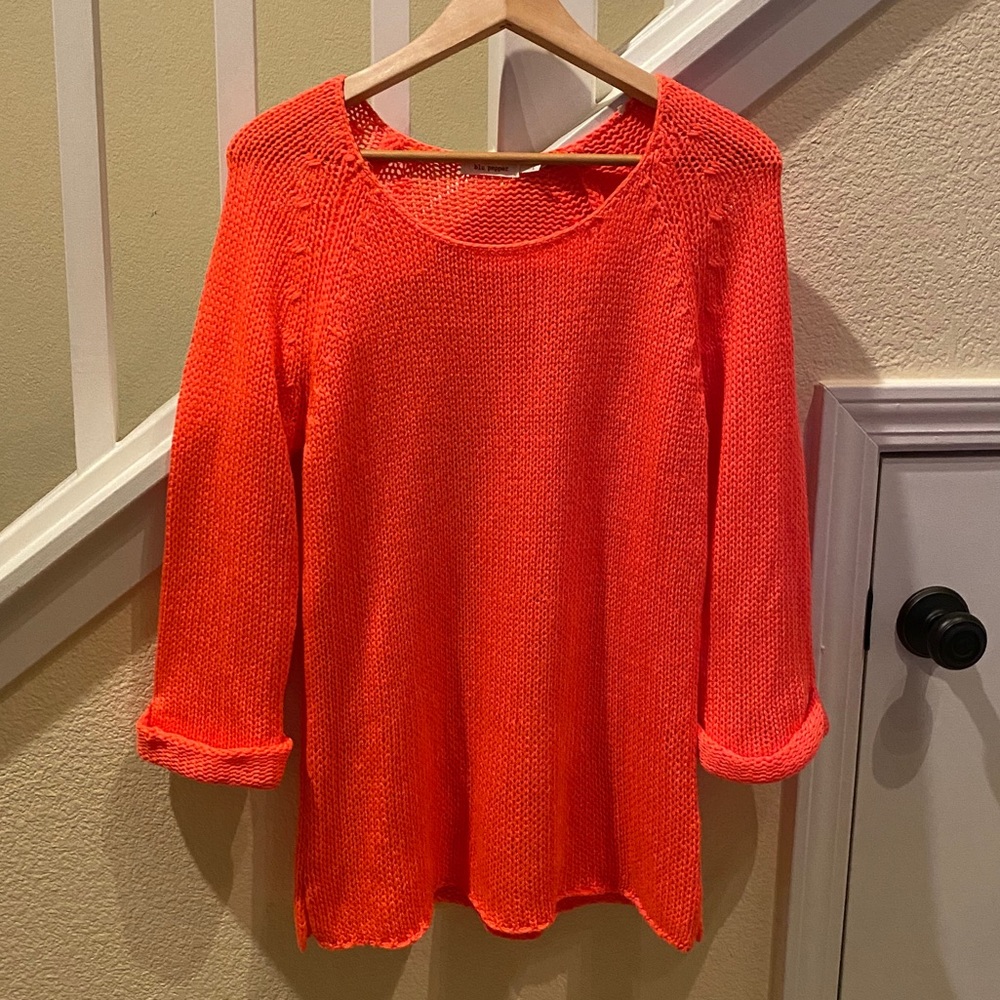 Blu Pepper Neon Coral Sweater